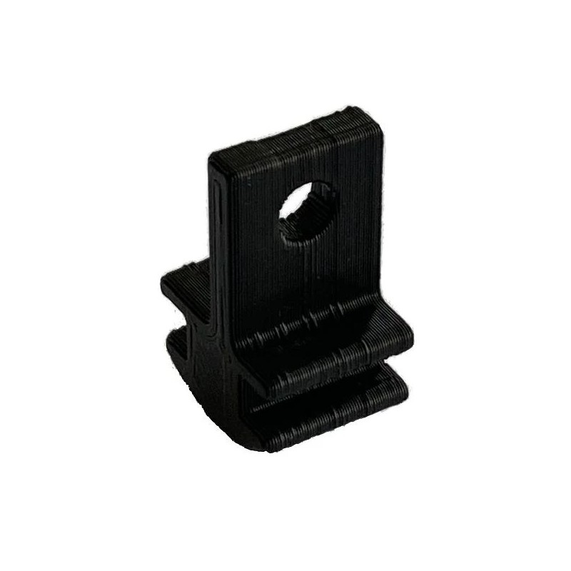 Crochet coulissant pour rail suspendu | Accessoire signalétique Maroc