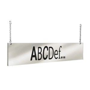 Bandeau Aérien Recto/Verso Personnalisable en PVC