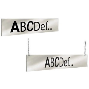Bandeau Aérien Recto/Verso Personnalisable en PVC