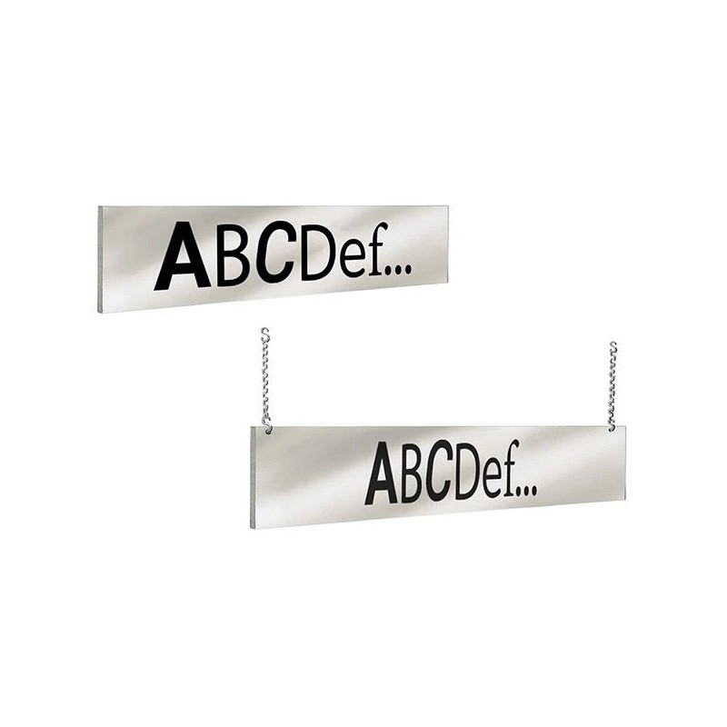 Bandeau Aérien Recto/Verso Personnalisable en PVC