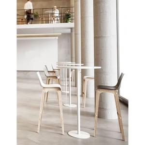 Tabouret haut avec dossier – Confort & Design