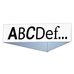 Bandeau Aérien 3 Faces Personnalisable en PVC
