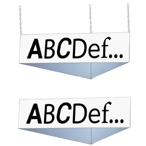 Bandeau Aérien 3 Faces Personnalisable en PVC