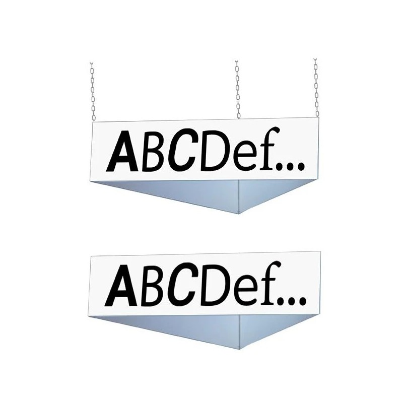 Bandeau Aérien 3 Faces Personnalisable en PVC