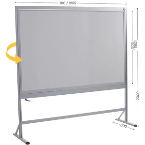 Tableau d'affichage pivotant magnétique | MOD'INFO