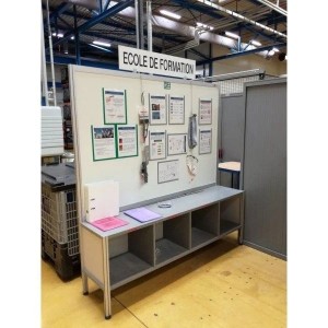 MOD'SELF | Tableau d'affichage avec rangement intégré