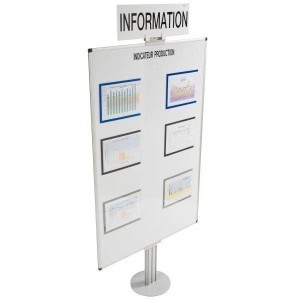 Piètement aluminium simple sur embase | SESA SYSTEMS