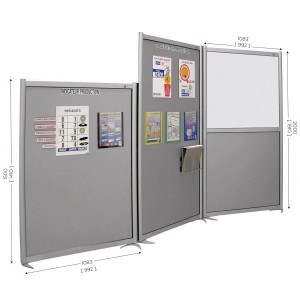 Cloison modulable bureau et atelier MULTISPACE | SESA