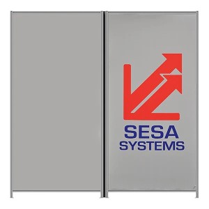 Cloison modulable bureau et atelier MULTISPACE | SESA