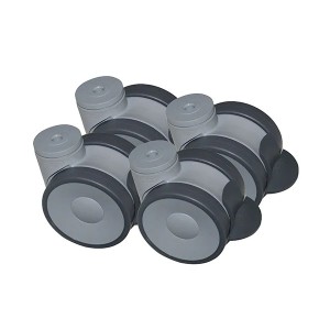 Roulettes avec frein Ø100 mm QUALIPOST® 2200 ERGO