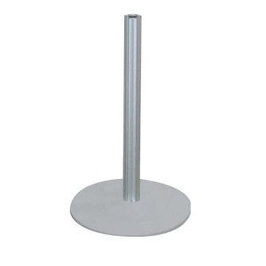 Socle acier Ø325 mm pour cloison modulable
