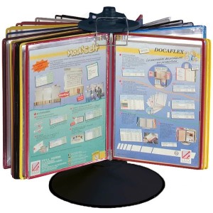 Support rotatif 50 pochettes A4 | DOCAFLEX ROTOR