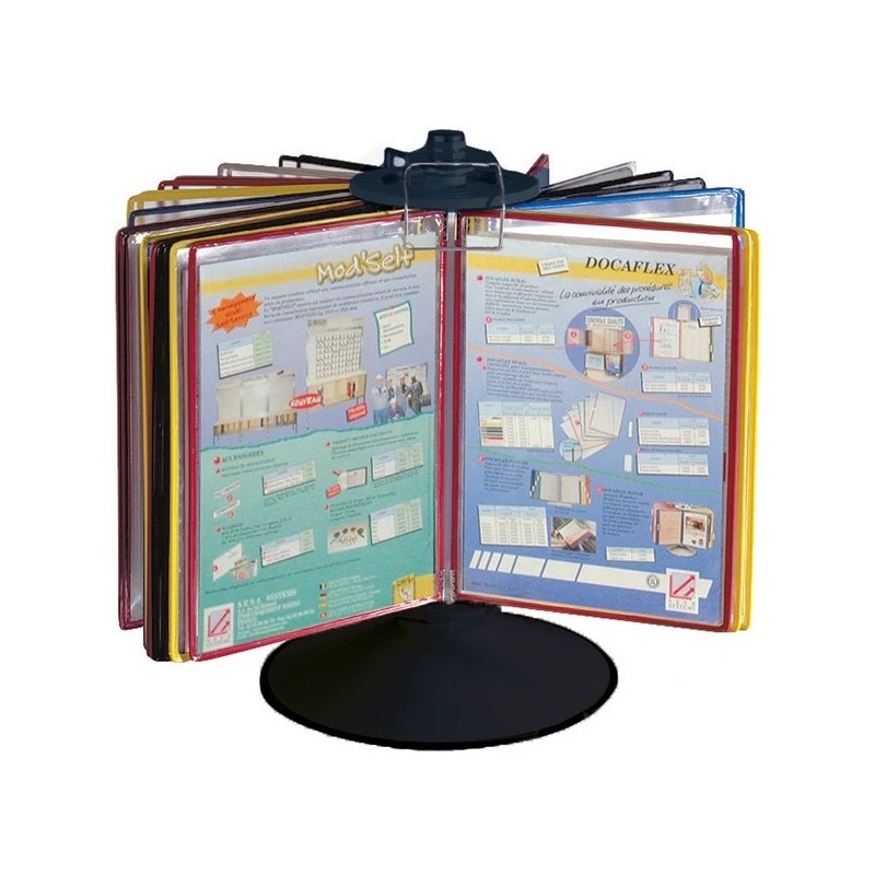 Support rotatif 50 pochettes A4 | DOCAFLEX ROTOR