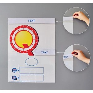 Plaque magnétique indicateurs qualité 12 mois | VISIOFLASH®