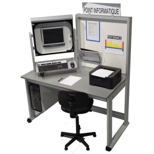 Poste de travail informatique | MOBIPOST® 3000A