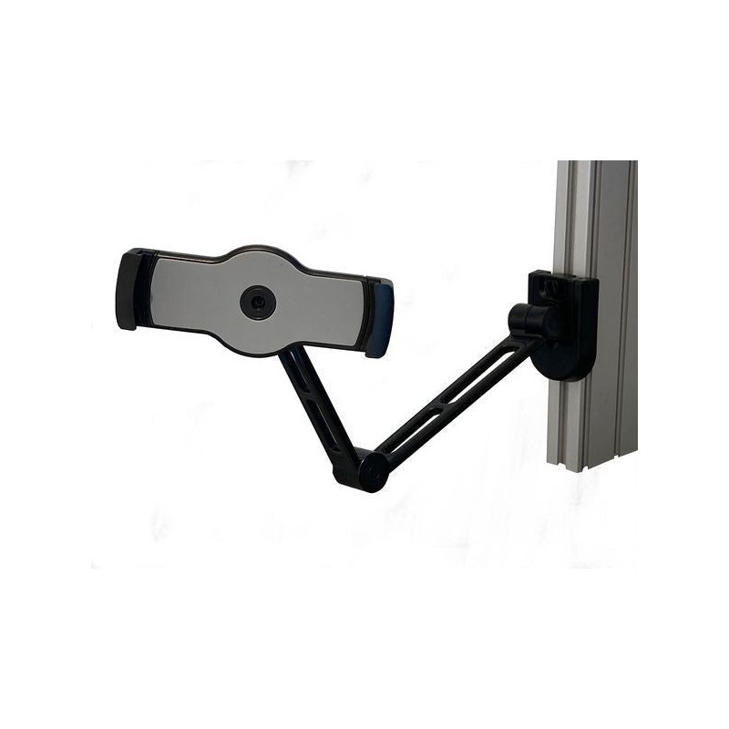 : Support tablette sur bras pivotant – Réglable & universel