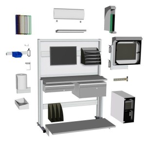 Poste de contrôle qualité et communication | QUALIPOST® 600