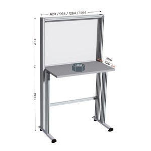 Poste de contrôle qualité et communication | QUALIPOST® 600