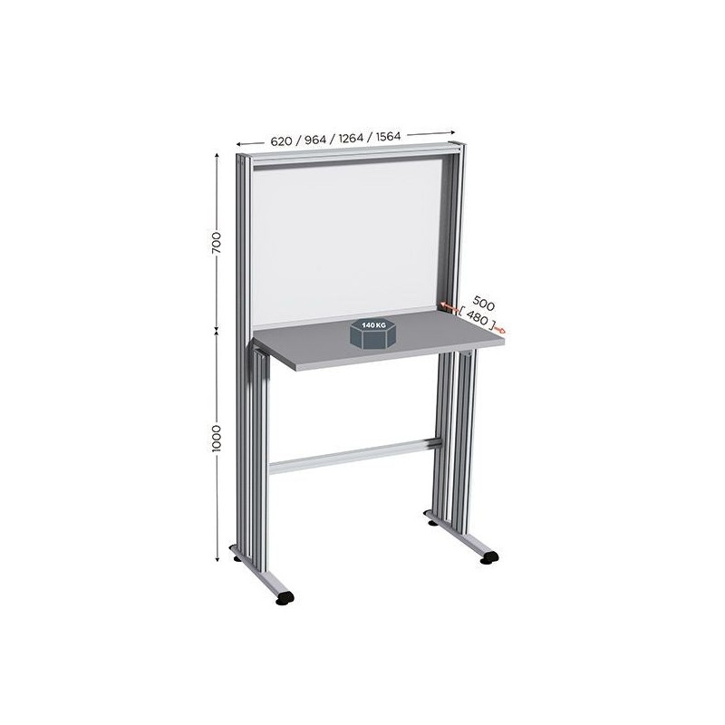 Poste de contrôle qualité atelier – QUALIPOST® 600