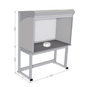 Poste contrôle qualité industriel 800 kg – QUALIPOST® 4000