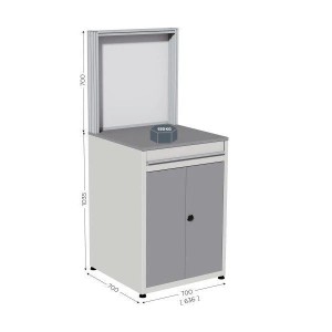 Poste de contrôle qualité et communication | QUALIPOST® 700