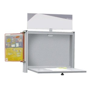 Poste de contrôle qualité mural | QUALIPOST® 200A MURAL