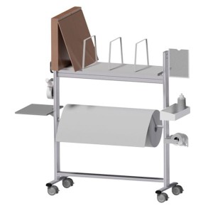 Chariot mobile d’emballage LEANPACK 1000 | 30 kg industriel