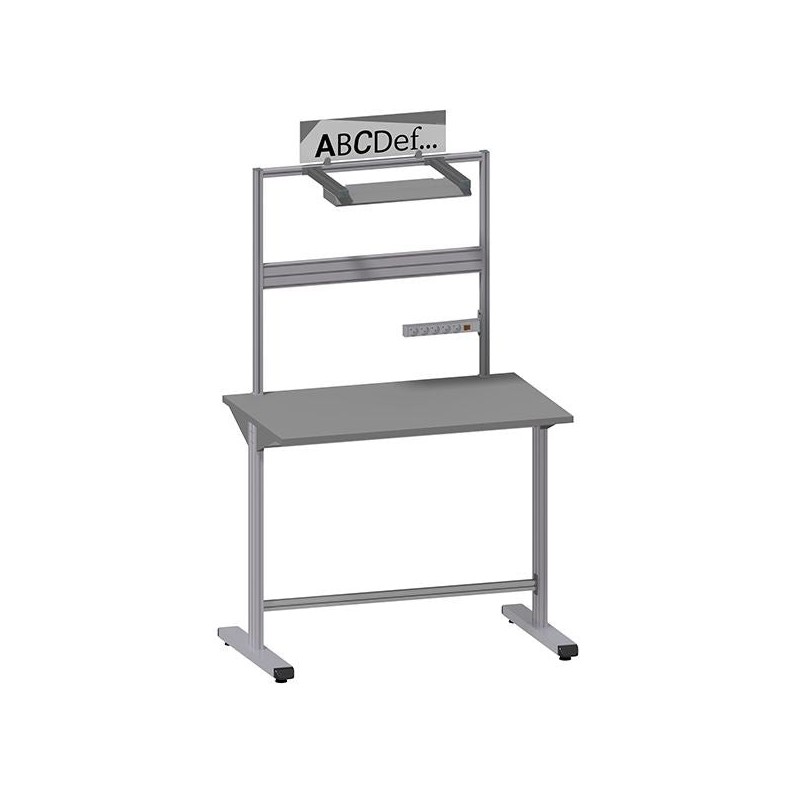 Poste de travail qualité QUALIPOST® 2000 | 80 kg modulable