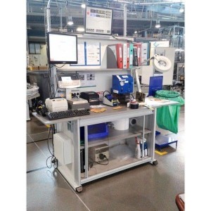 Poste de travail QUALIPOST® 3000D | 800 kg avec rangement 5S