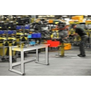 Établi d’atelier professionnel MAINTPOST 6000A | Plateau caoutchouc 800 kg