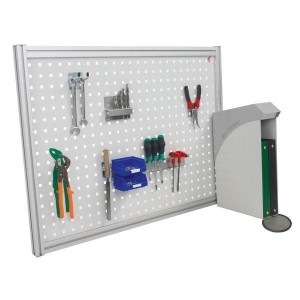 Panneau porte-outil perforé mural MAINTPOST 200A | Atelier industriel