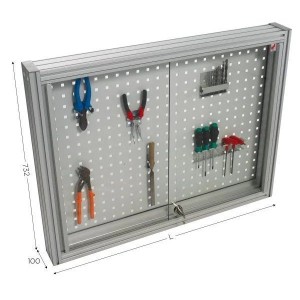 Panneau porte-outil mural sécurisé MAINTPOST 200B | Atelier industriel