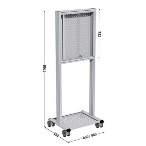 Desserte porte-outils mobile MAINTPOST 600 | Poste maintenance TPM