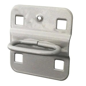 Support fermé 35 / 55 mm pour panneau perforé | Lot de 3