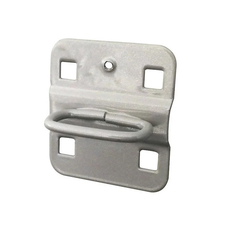 Support fermé 35 / 55 mm pour panneau perforé | Lot de 3