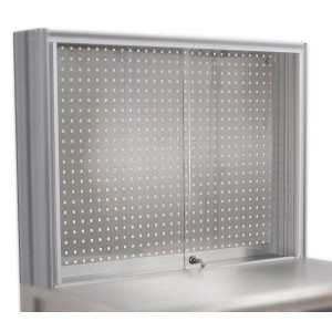 Distributeur de rouleaux pour fond perforé – Rail multifonction