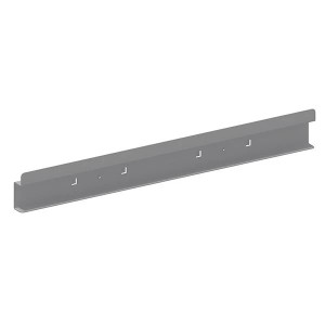 Rail pour bac plastique 100 mm / 450 mm – Support pour bacs à bec sur profil aluminium