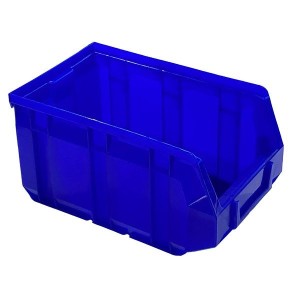 Bac à bec plastique empilable – rangement visserie et petites pièces atelier (lot de 10)