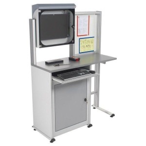 Armoire informatique PC MOBIPOST® 500D – Protection et organisation pour PC et écrans