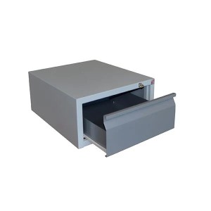 Caisson avec tiroir et serrure pour QUALIPOST® 3000 | Rangement sécurisé atelier