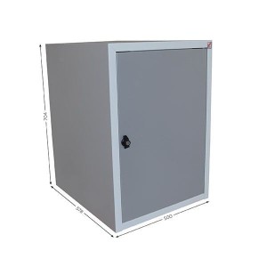 Caisson 1 porte avec serrure pour QUALIPOST® 3000 | Rangement sécurisé atelier