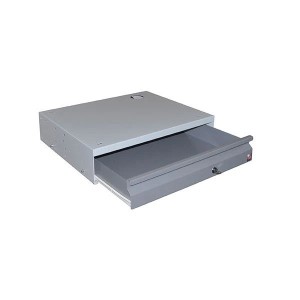 Caisson avec serrure pour QUALIPOST® 600 – Tiroir sécurisé industriel