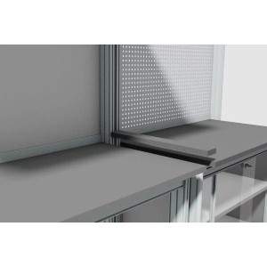 Plateau de liaison stratifié pour QUALIPOST® 3000 – Fixation facile et robuste