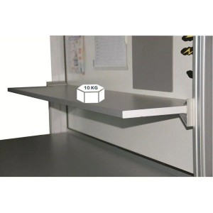 Étagère supérieure P 300 mm – QUALIPOST® 600 | Largeur 556, 900 ou 1200 mm