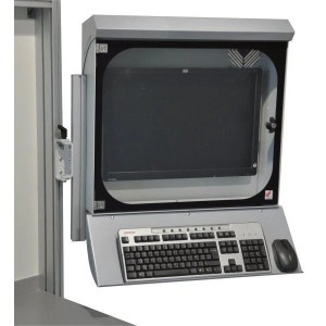 Tablette inclinée pour clavier – INFOPOST 200 | Gain de place poste de travail