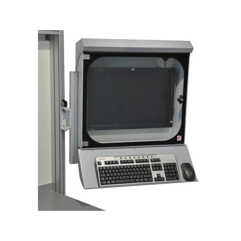 Tablette inclinée pour clavier – INFOPOST 200 | Gain de place poste de travail