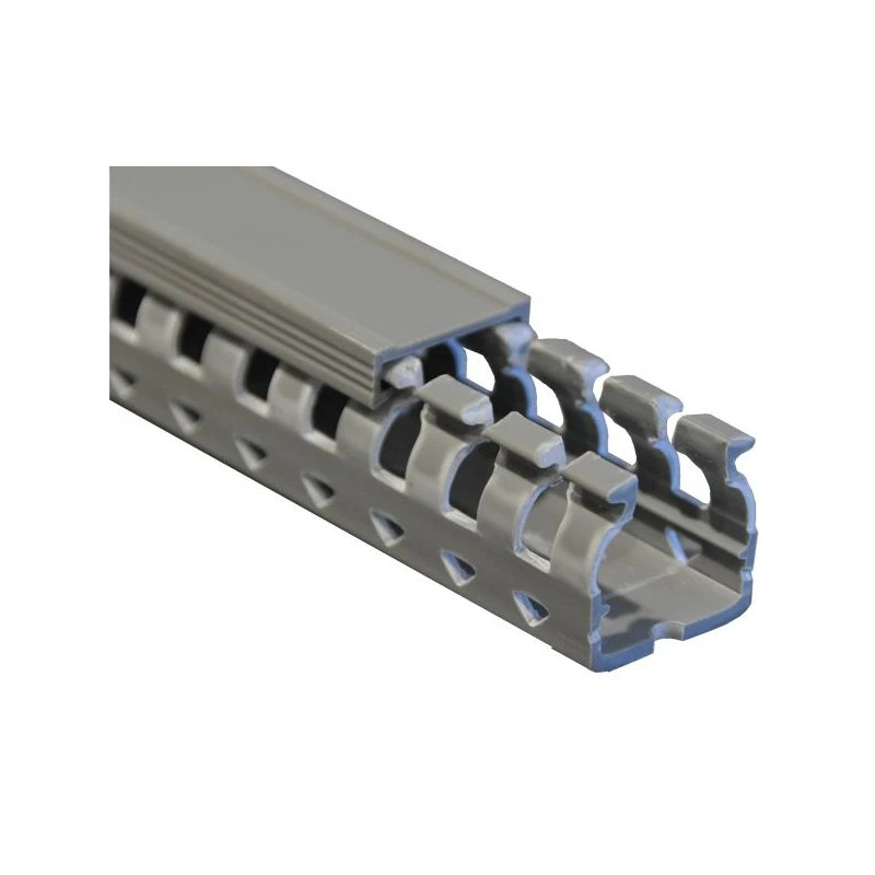 Goulotte pour fils électriques PVC – L 2000 mm | Gestion et protection câbles