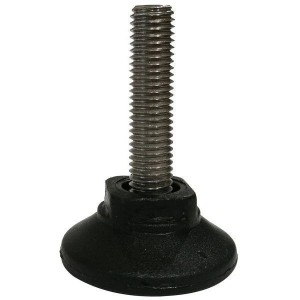 Pieds INOX H 40 mm – Lot de 4 | Pieds réglables pour postes de travail