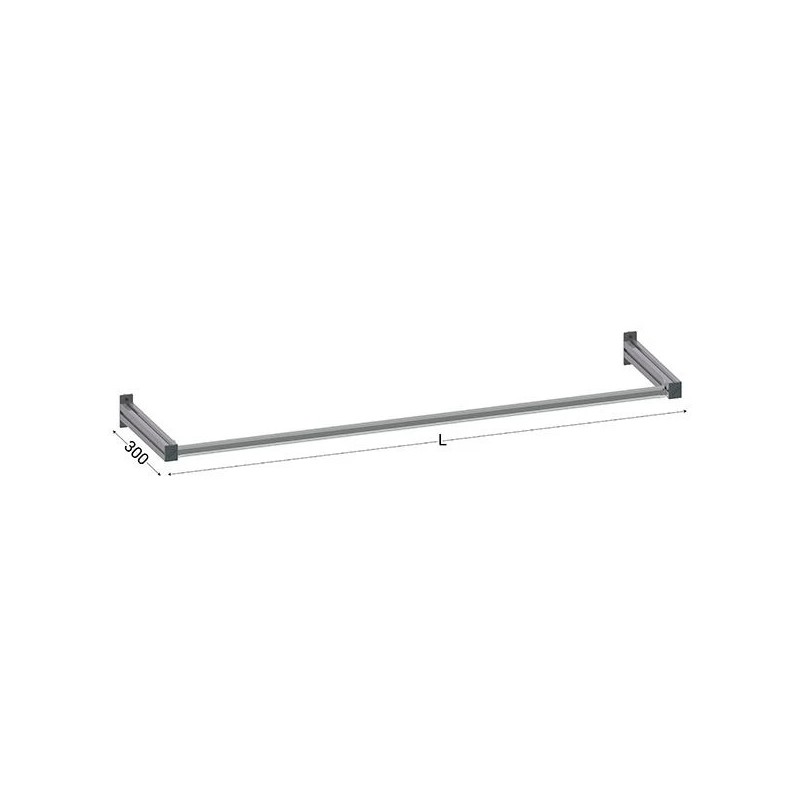 Support rouleau supérieur – Largeur 1200 à 1992 mm, réglable
