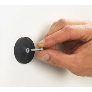 Plots magnétiques M4 | Aimants puissants fixation sans perçage (lot de 3)